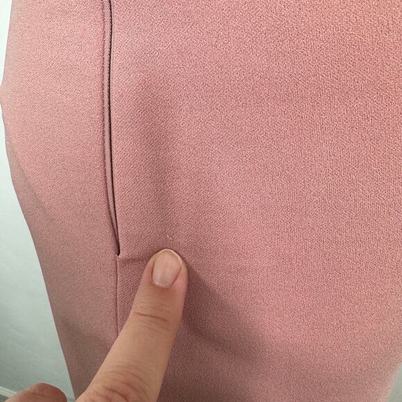 NWT Lulu's Cocktail Club Dress Mauve One Shoulder Midi Party Cocktail Size XS - Picture 9 of 15